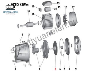 Leo XJWm 180/42 járókerék (5)