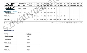 Pedrollo Tritus Inox TIGm 1,3