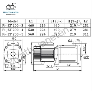 IPRO IQ-PRO PI-JET 200-4 50CL